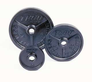 Weight Plates Troy Barbell New Premium Black 45 lbs  