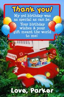 LITTLE EINSTEINS BIRTHDAY INVITATIONS CUSTOM (U PRINT)  