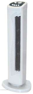 Portable Room Cooling   Comfort Zone CZTF1 30 Oscillating Tower Fan 