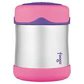 Thermos Foogo 290ml Insulated Stainless Steel Food Jar, Pink