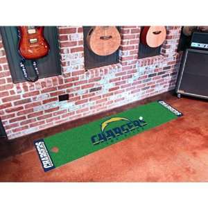  BSS   San Diego Chargers NFL Putting Green Runner (18x72 