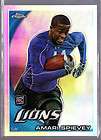 amari spievey lions iowa hawkeyes 2010 chrome refractor rc rookie