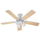 Hunter 26421 52 in White and Oak 5 Blade Architect Series Plus Ceiling 
