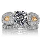 Emitations Persephones 2.5 TCW Antique Wedding Ring Set