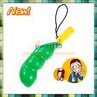 New Green Lucky EDAMAME Keychain Bean Pea 2 key ring I