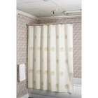 Croydex Gold Swirls Fabric Shower Curtain