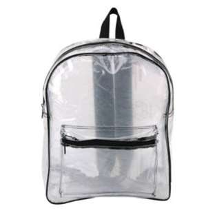 shop123go Eliza All Clear School Backpack, Black 