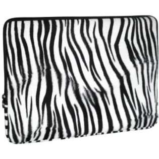 Cliffs Faux fur Zebra Animal Print Carrying Case Sleeve for Apple 