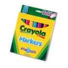 Crayola Bold Colors Non Washable Marker