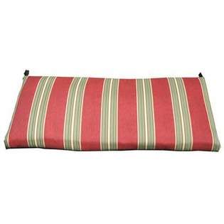   Garden Bench Patio Cushion   Fabric Titus Terrace Apple 