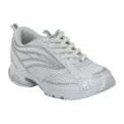 Girls White Athletic Shoes  