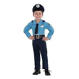 Police Toddler Muscle Costume  Totally Ghoul Seasonal Halloween 