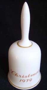 1979 Vintage Schmid Porcelain Christmas Bell Berta Hummel Starlight 
