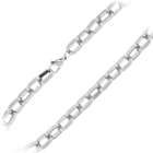   22 Inches   INOX Jewelry 316L Stainless Steel Cuban Chain Necklace