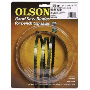 Olson Saw Bench Top Band Saw Blade   1/8 X 59 1/2 