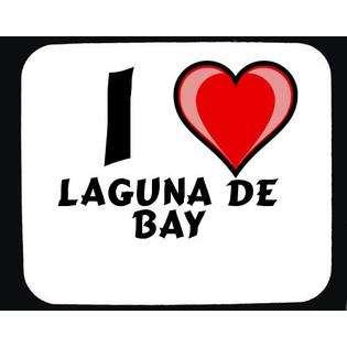 SHOPZEUS I Love Laguna de Bay Decorated Mouse Pad 