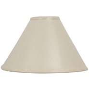 Essential Home Lamp Shade Beige Cone 