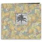 Pioneer Tropical Postbound Album With Photo Window 12X12   Palm Trees