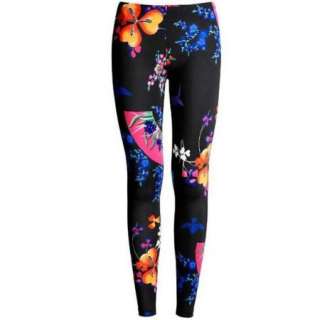 2012 Fashion Floral Prints stretch leggings pants tights Cotton 