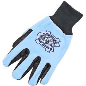  North Carolina Tar Heels (UNC) Two Tone Utility Gloves 