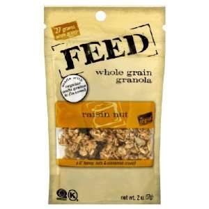 Feed Granola Co, Granola Raisin Nut, 2 Ounce (12 Pack 