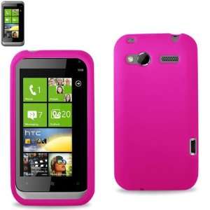  Silicone Case Protector Cover HTC Radar 4G/Omega Hot Pink 