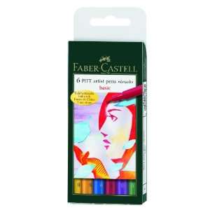  Faber Castell PITT Artist Brush Pen Set  Primary Colors 