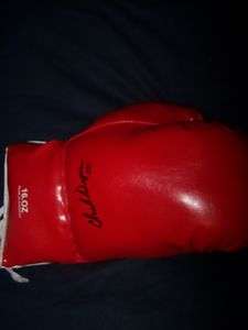 Rocky Inspiration Chuck Wepner autographed boxing Glove  