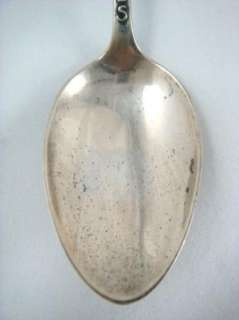 Antique Sterling 925 Spoon Niagra Falls Indian Legend  