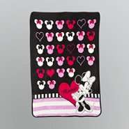 Disney Minnie Minnie Mouse Raschel Throw Blanket 