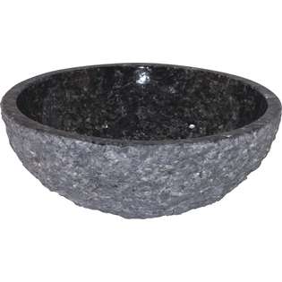Quiescence SI VC 166 BP 16 Inch x6 Inch Sink Vessel Basin Chiseled 