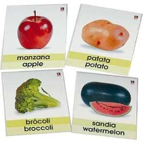 Bilingual Photo Cards   Fruits & Vegetables  Toys & Games   