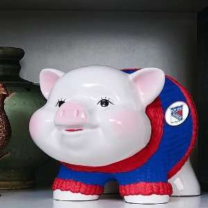  New York Rangers Ceramic Piggy Bank