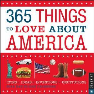   365 Things to Love About America 2012 Desk Calendar