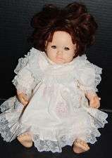 Lot of 5 Dolls by Pauline, 4 cloth one hard plastic. Very good 