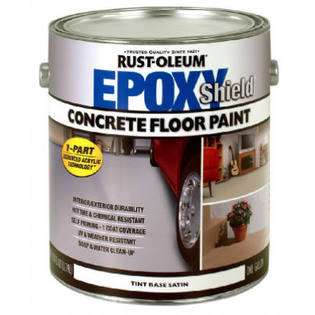 Rust Oleum Tint Concrete Floor Paint 1Gallon 