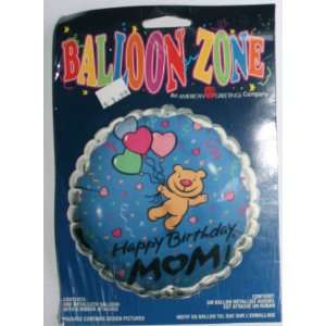 Happy Birthday Mom Metallized Balloon Balloon Zone