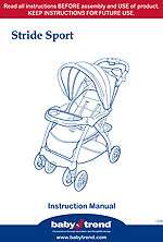Baby Trend Stride Sport Stroller   Gabriella   Baby Trend   Babies 