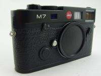 Leica M7 0.72 Film Rangefinder Camera Body M 7 .72 72 Black 