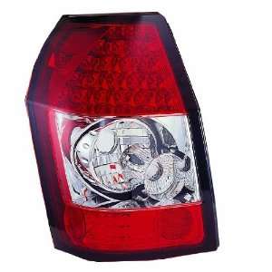    07 Dodge Magnum Red & Clear LED Altezza Euro Tail Lights Automotive