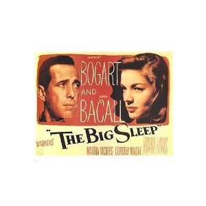    Big Sleep Movie Poster, 37.75 x 26 (1946)