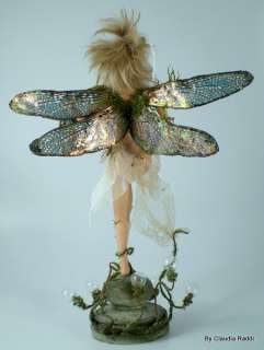 Tinkerbell OOAK Fairy Art Doll, IADR, by Claudia Raddi  