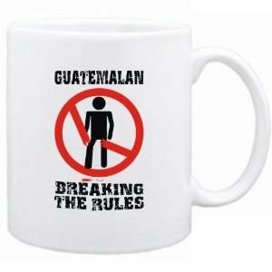   Guatemalan Breaking The Rules  Guatemala Mug Country