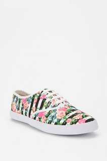 Rose Stripe Plimsoll Sneaker