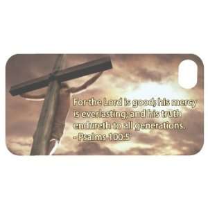 Bible Verse Pslam 100 5 Christian Themed   WHITE Protective iPhone 