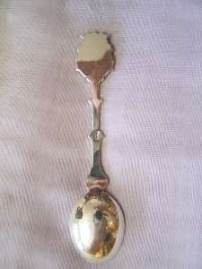 Vintage Sterling Silver Souvenir Spoon Antwerpen  