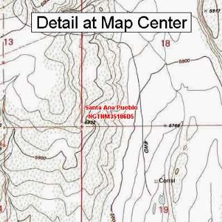   Map   Santa Ana Pueblo, New Mexico (Folded/Waterproof) Sports