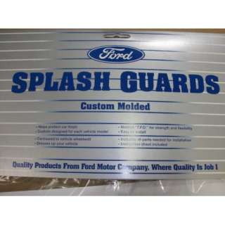 2010 2011 2012 Taurus OEM Genuine Ford Molded Splash Guard Mud Flap 