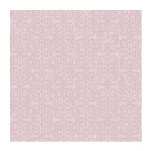   Wallcoverings PX8920 Color Expressions Scroll Wallpaper, Light Lilac