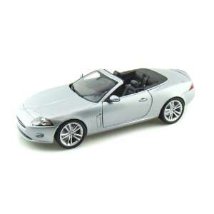  2006 Jaguar XK Convertible 1/18 Silver Toys & Games